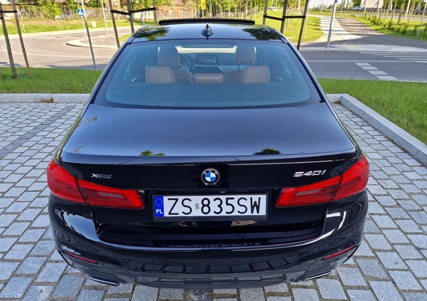 BMW Seria 5 cena 193400 przebieg: 80000, rok produkcji 2020 z Szczecin małe 781